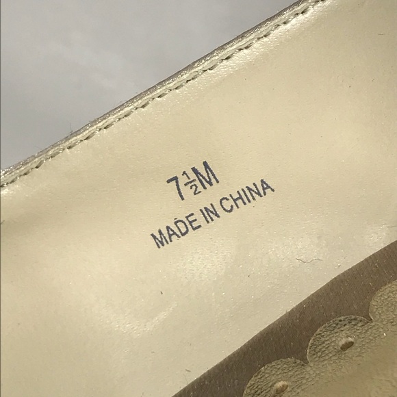 Lulu Townsend gold satin peep-toe platform heels - Picture 10 of 13